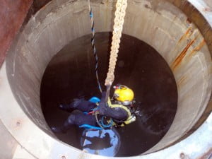 confined space diving